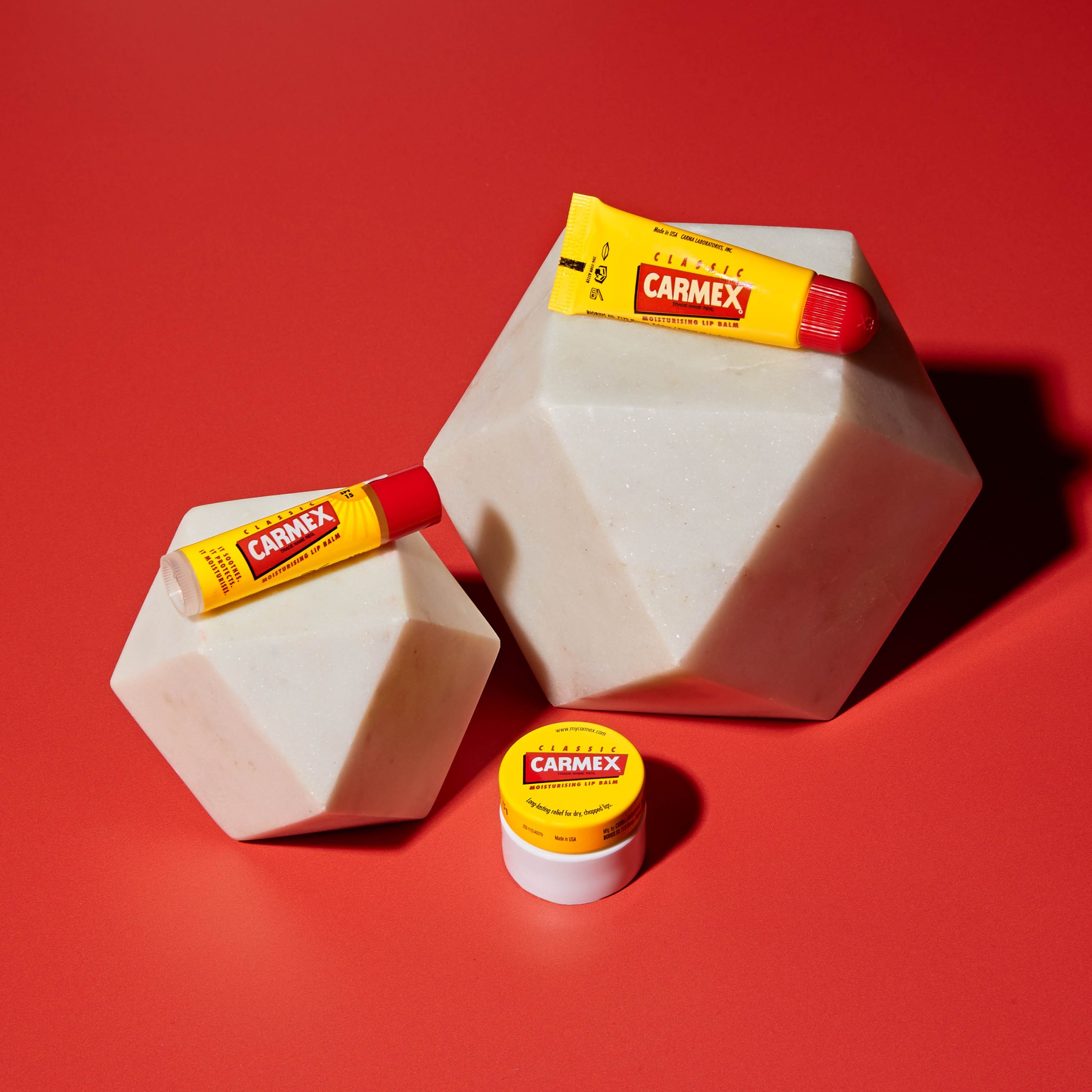 Carmex classic lip balm set